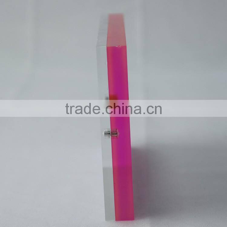 2016 new style acrylic photofunia/photo frame