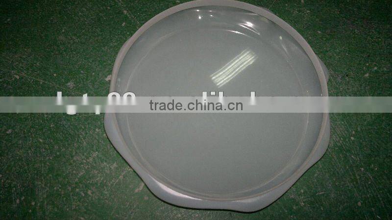 custom order round shape PC plastic cover for lamp shades