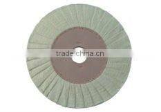 KMJ-NW009 cheap price non woven cloth buff buffing wheel ,polishing wheel