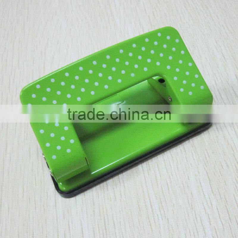 2014 novelty 2 hole metal manual hole puncher