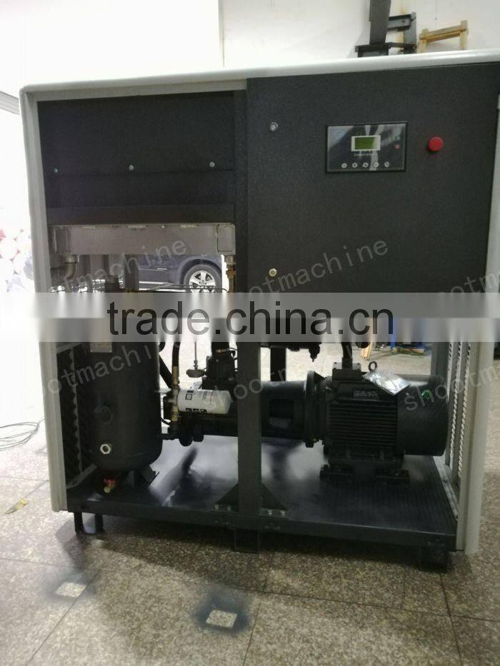 Single pole,wind cold,micro oil,Permanent magnetic variable frequency screw air compressor SH-400W