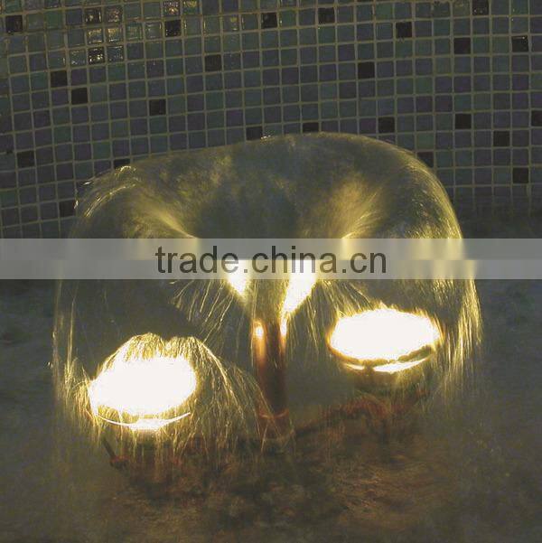 Fountain nozzle, horn type