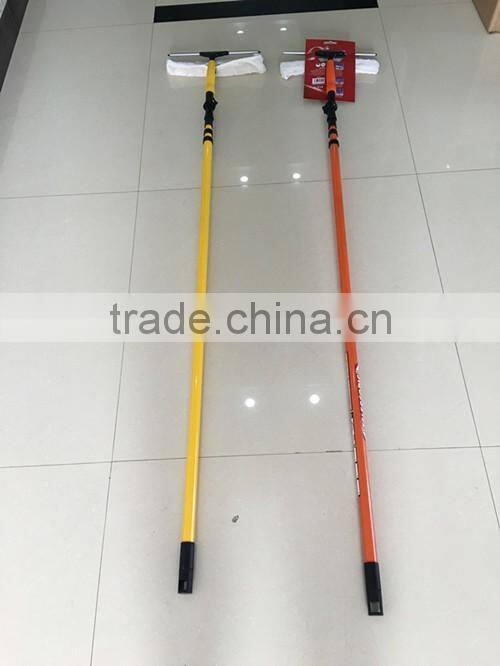 2016 new 15 feet long pole multi angled telescopic window cleaner