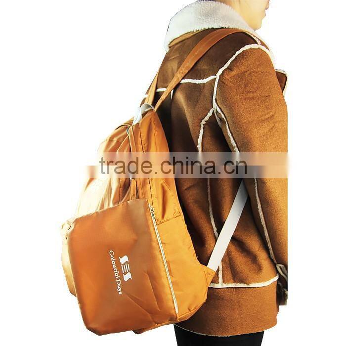 Water Resistant New Travel Sports Outdoor Foldable Shoulder Backpack