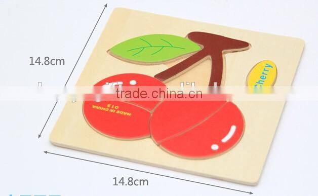 Animals Shapes Wooden Jigsaw Puzzles For Children Intelligence Educational Toys