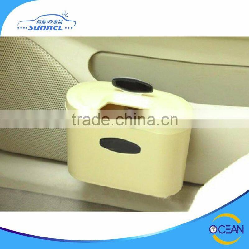 Plastic Useful Tidy Car Organizer Car Trash Can