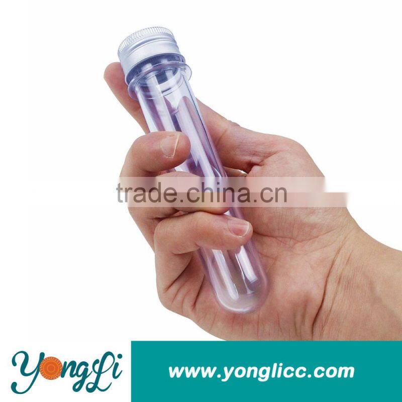Cosmetic Bottle Plastic Test Tubes Screw Cap