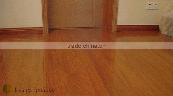 Approved Vendor of B&Q Supplied 3-layer plywood Horizontal Bamboo Floor