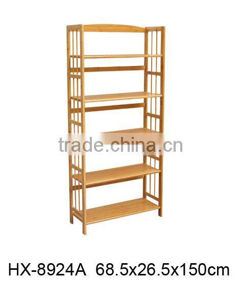2016 New design bamboo storage shelf /customized high end bamboo corner shelf /modern bamboo shelf