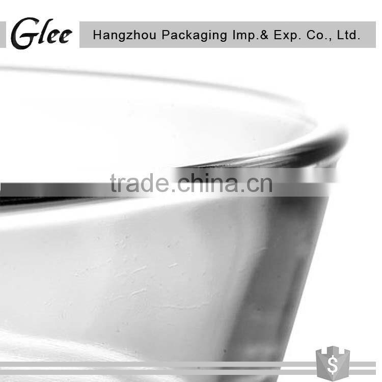 Fashional wonderful clear glass craft crystal fruit bowl candy/salad bowl