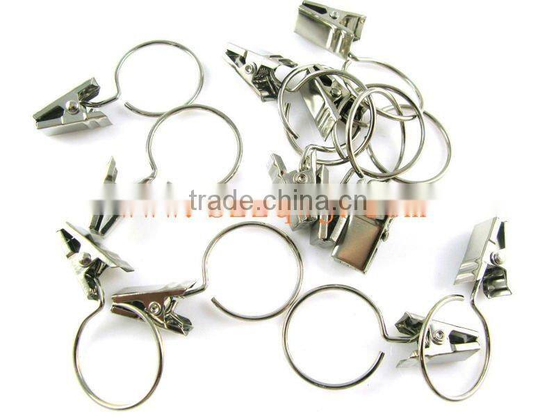 Curtain rod rings Metal Curtain Clip