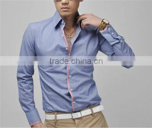 New luxury italian mens designer shirts fashion casual long sleeve shirts slim fit shirts