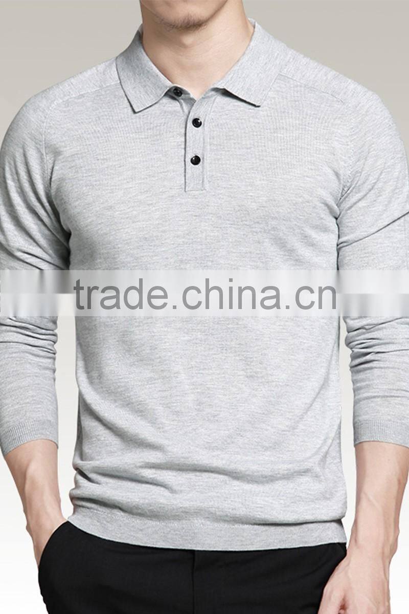 New design cheap long sleeve polo shirts for men polo blank wholesale mens polo t-shirt