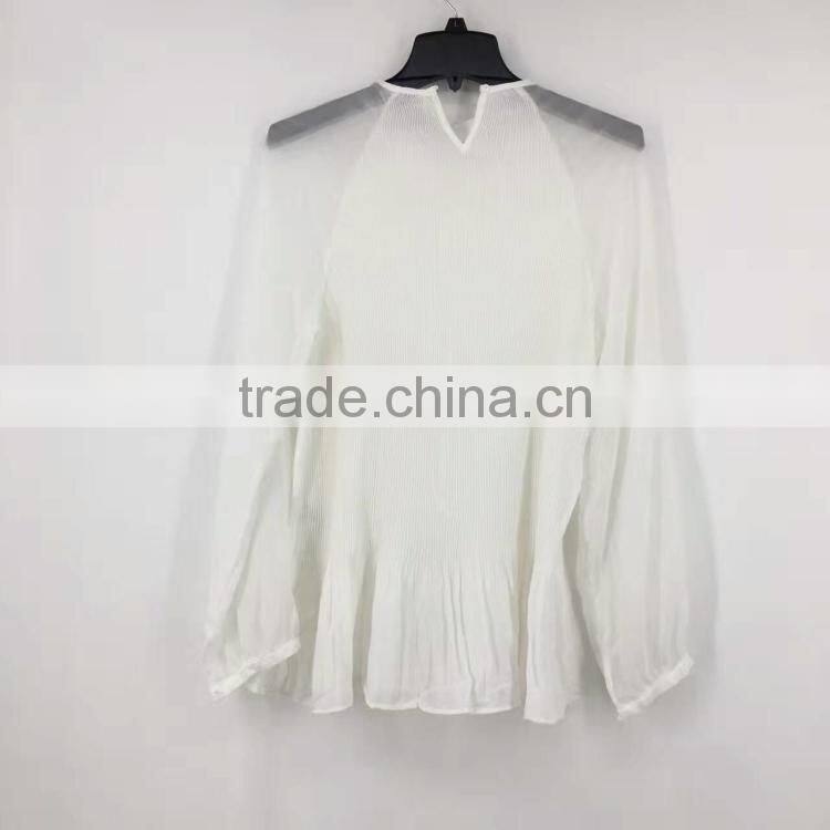 Women orignal chiffon lace blouse brand stock clothes