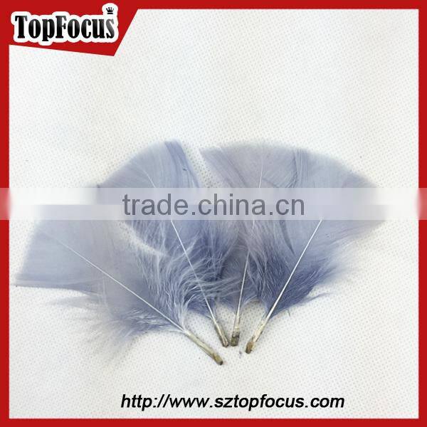factory direct selling grey down turkey feather headpiece carnival