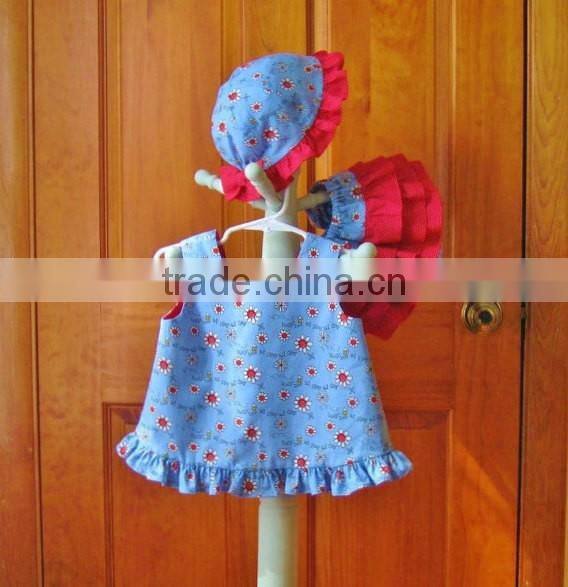 Wholesale pink flower name brand boutique clothing unique baby names pictures of baby suit for kids wear