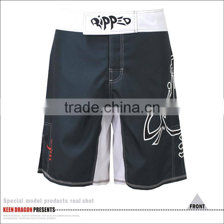 boxing shorts in polyester printed mma shorts men mma short