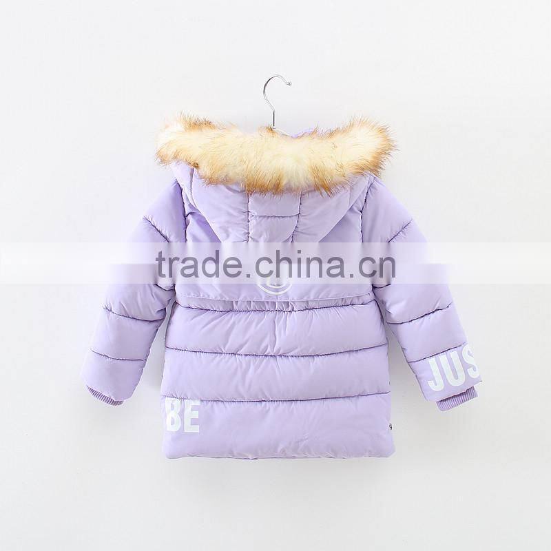 lastest dress design wholesale warm winter clothing girls hooded coat ,hood girls winter coat