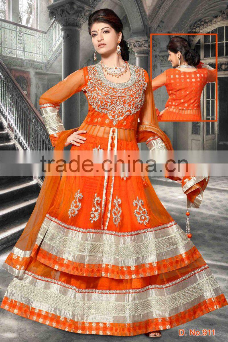 Semi Bridal Lehenga