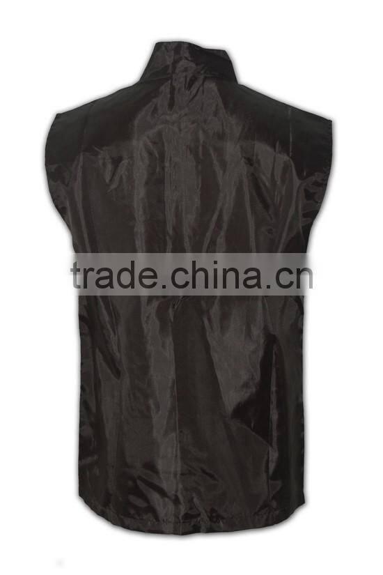 China manufactory high quality blank fitted uniform sweater vest