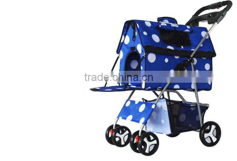 R1923H Pet Stroller dog four wheels Dog Transport Bag Dog Stroller