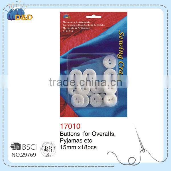 D&D Small packed different types 11mm plastic snap buttons for shirt