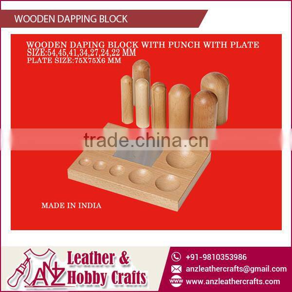 Dapping Block with Punch and plate Available at Low Rate