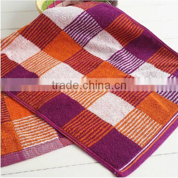 100% cotton striped sport towel