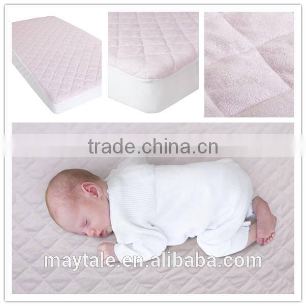 High quality waterproof crib mattress protector, cover