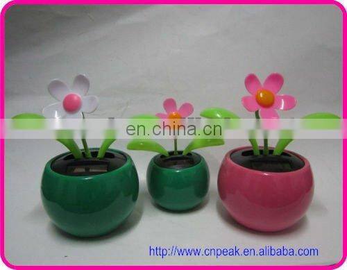 Newest solar power flip flap gift car auto decoration