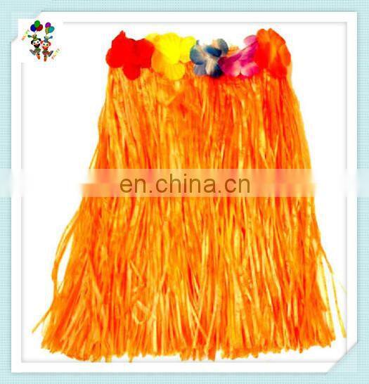 Cheap Party Rainbow Colors Sexy Hawaiian Hula Grass Skirts HPC-0998