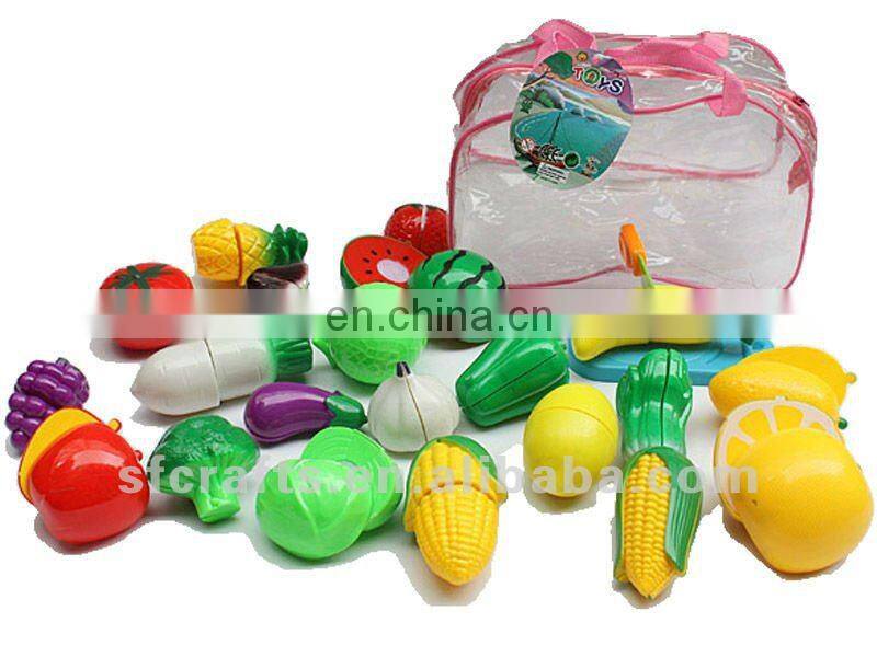 New,plastic cut fruite game toy for kids