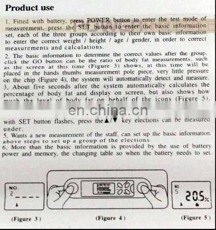 Easy Carrying Cheap Digital Body Weight Body Fat Controller