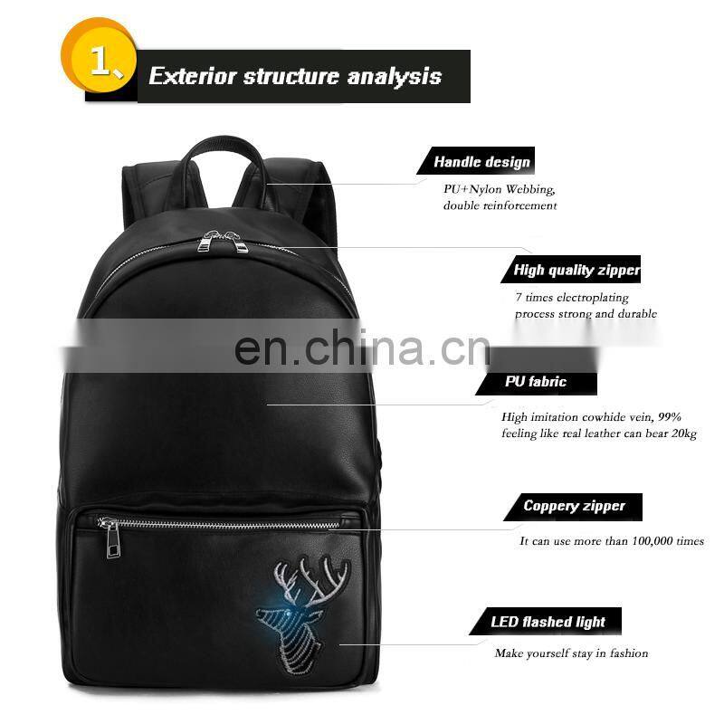 High Quality Pretty School led backpack human billboard advertising