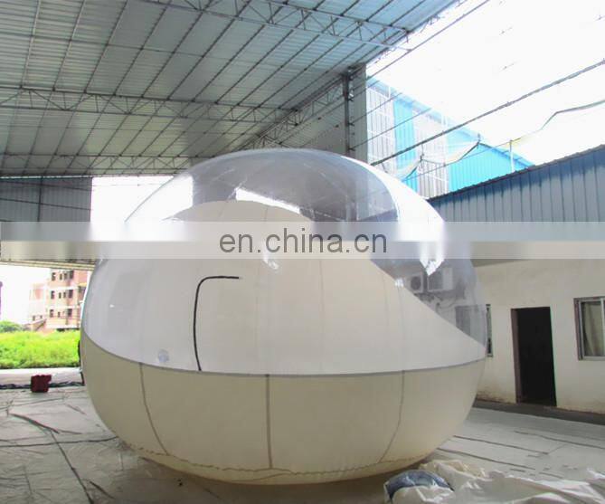 inflatable camping pod, inflatable clear camping tent