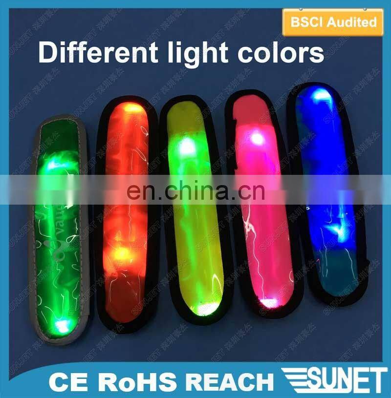 2017 innovation product Wholesale Reflective flashing led armband new style led armband