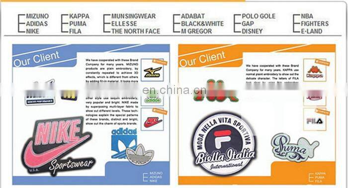 Three Dimensional Embroidery Patch/Badge