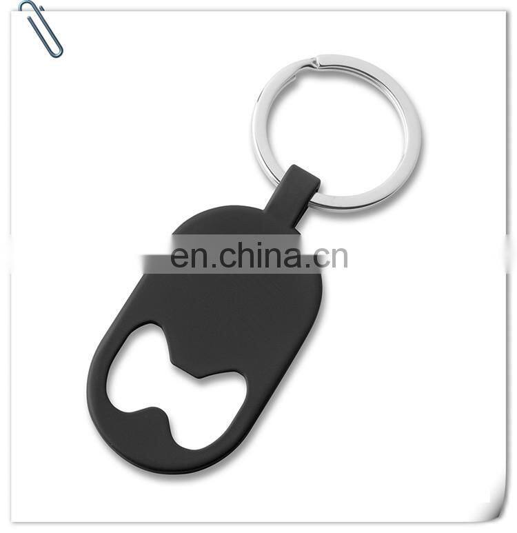 promotion bottle opener key tag keychain