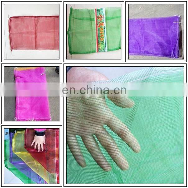 Raschel mesh bags on roll for vegetable mesh bag roll