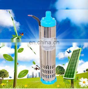 deep well dc brushless solar water pump