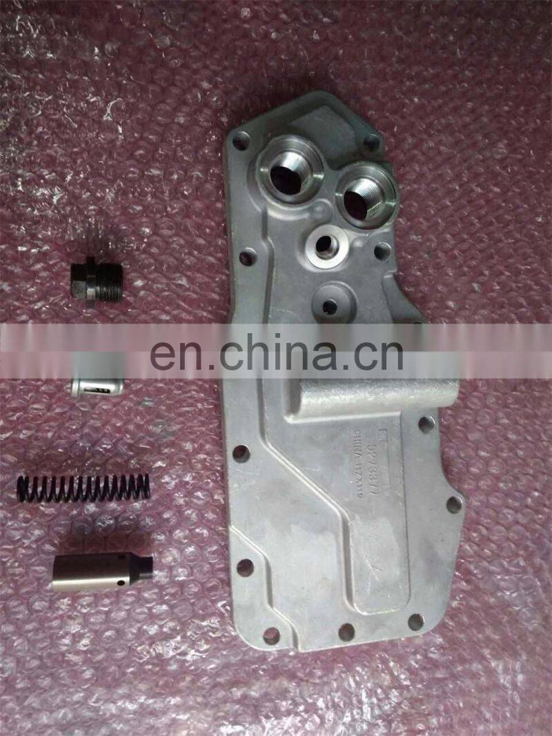 ISDe ISBe motor diesel engine parts Lub Oil Cooler Cover 3284170