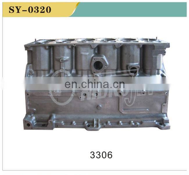 High quality excavator diesel engine part 6D102 cylinder block cylinder head