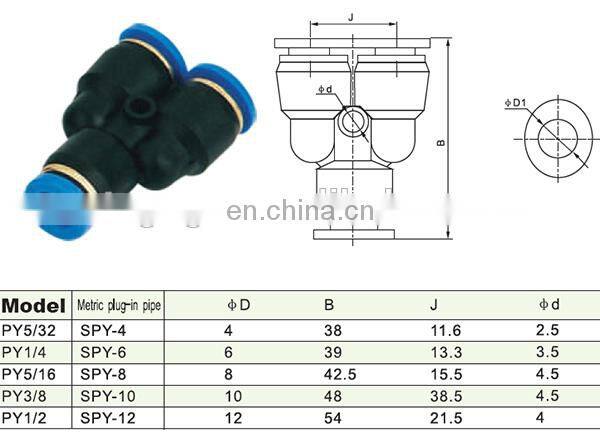 pneumatic compressed quick air connector air tubing connector air intake connector
