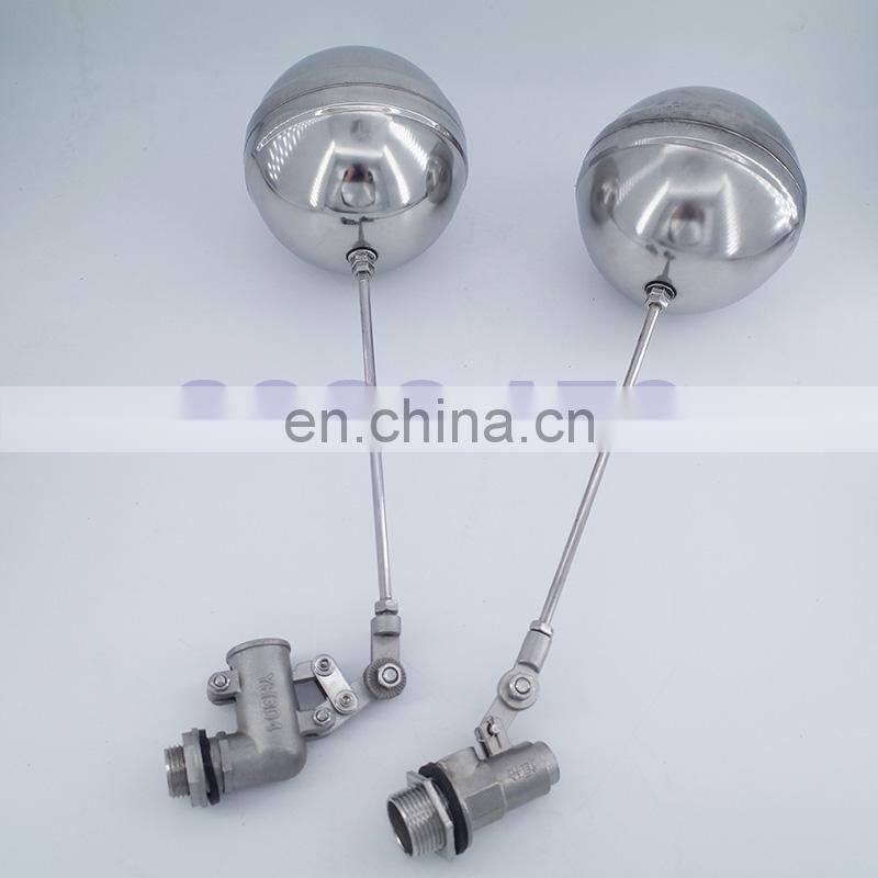 High temperature Water level controller DN25 DN32 Cold and Hot Water Tank Float Valve 1 inch stainless steel SS304 toilet valve