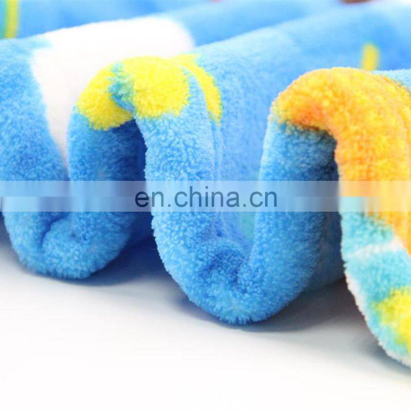 Factory Manufactured Super Soft Polyester Coral Fleece Blanket Baby
