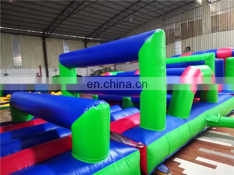 Children Outdoor inflatable assault course party for sale