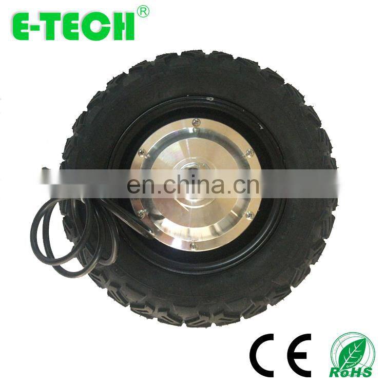 Etech Programmable 10 Inch Geared Wheel Hub with Built-in Encoder for Robot