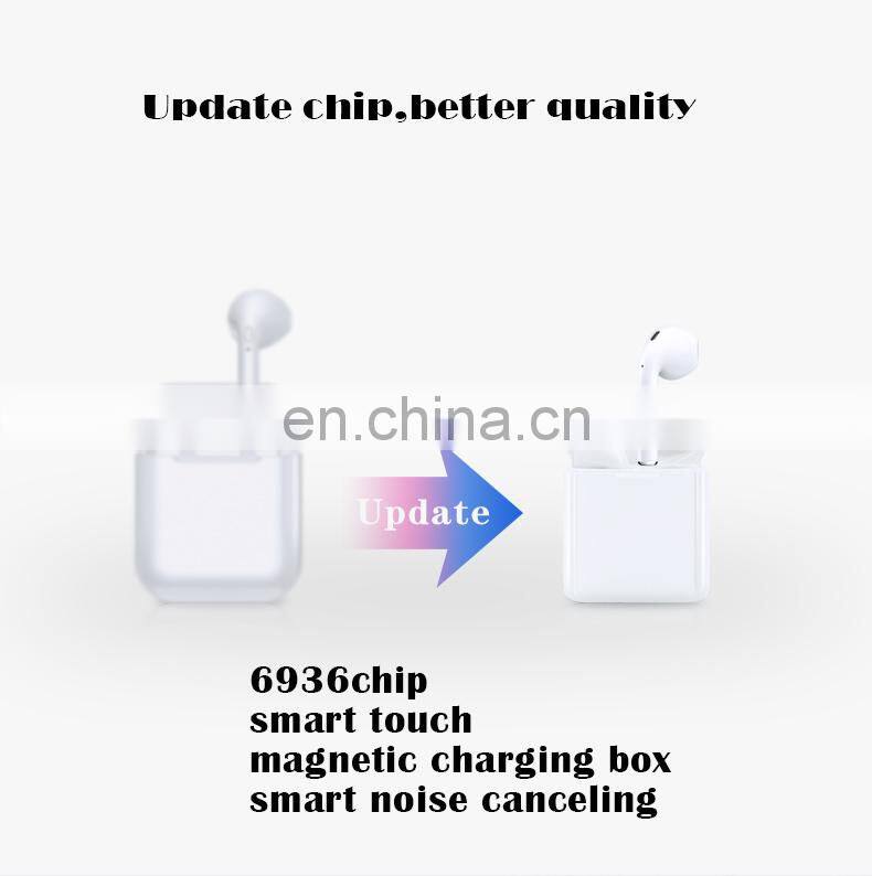 Mini wireless headphone noise cancelling bluetooth earphone with comfortable