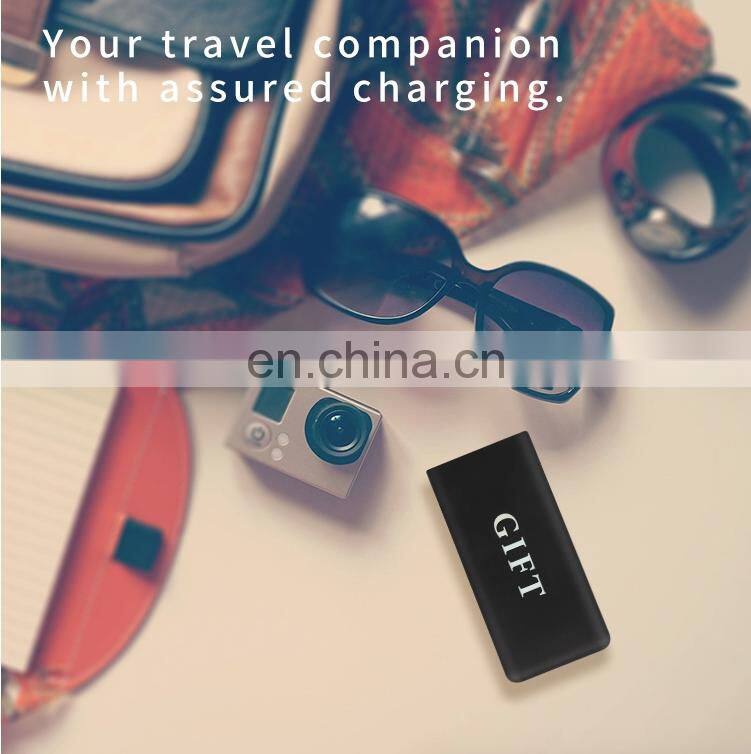 Type-C interface 5000mah customizable logo ultra-thin power bank