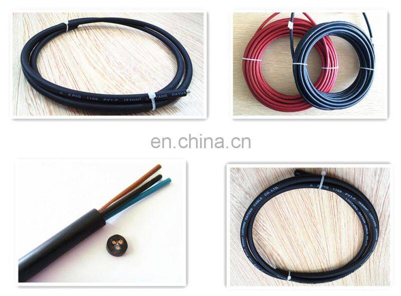 Photovoltaic Solar wire cable 6mm2/4MM2
